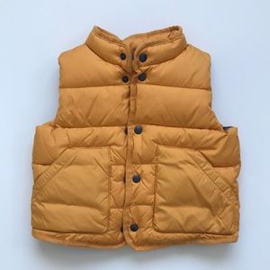 Baby Gap Yellow Puffer Vest